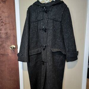 Lauren 100% New York Wool Women's Coat With A Hood